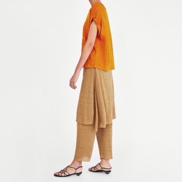 ❤️ Zara ‘I’m a 80’s Lady’ Linen Graphic Tee - Picture 9 of 13